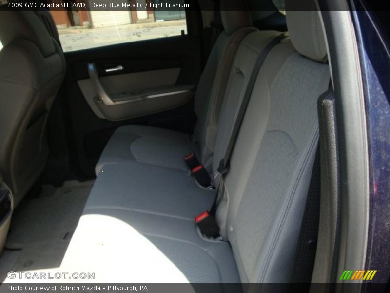 Deep Blue Metallic / Light Titanium 2009 GMC Acadia SLE AWD