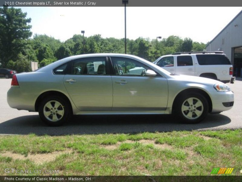 Silver Ice Metallic / Gray 2010 Chevrolet Impala LT