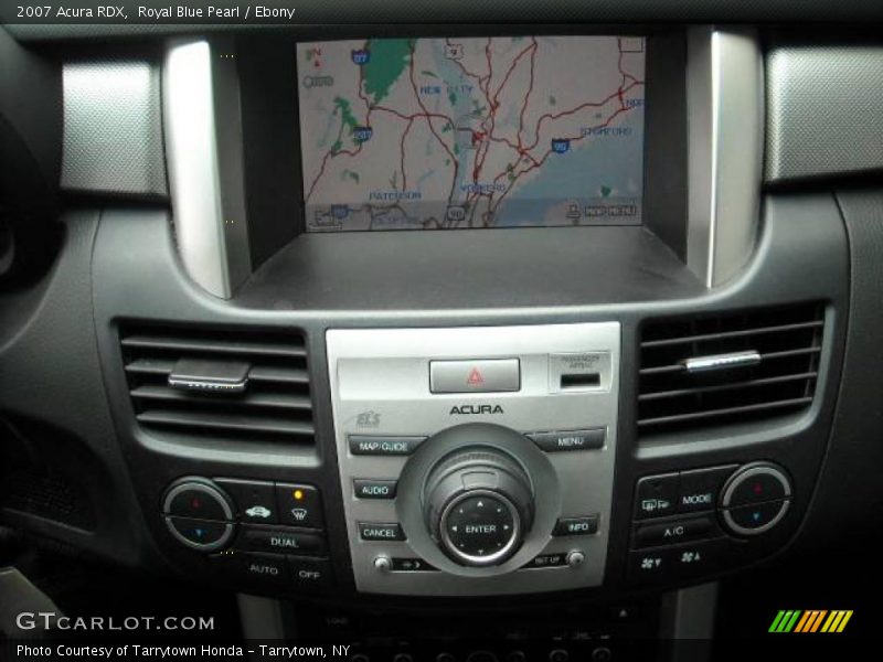 Royal Blue Pearl / Ebony 2007 Acura RDX