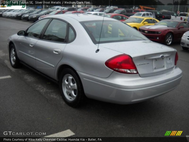 Silver Frost Metallic / Medium/Dark Flint 2007 Ford Taurus SE