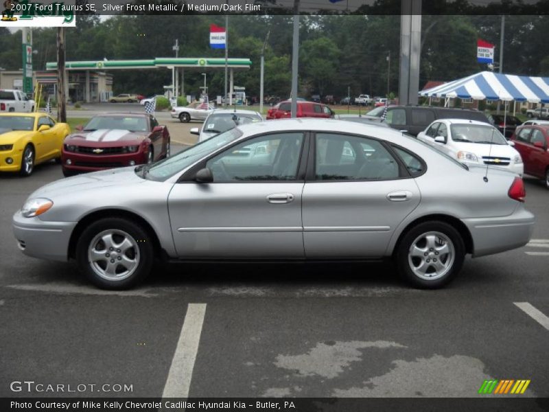Silver Frost Metallic / Medium/Dark Flint 2007 Ford Taurus SE