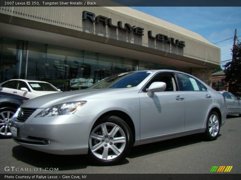 Tungsten Silver Metallic / Black 2007 Lexus ES 350