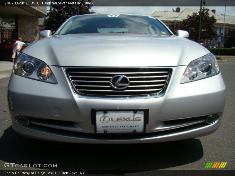 Tungsten Silver Metallic / Black 2007 Lexus ES 350