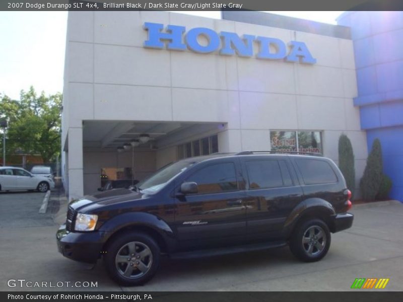 Brilliant Black / Dark Slate Gray/Light Slate Gray 2007 Dodge Durango SLT 4x4