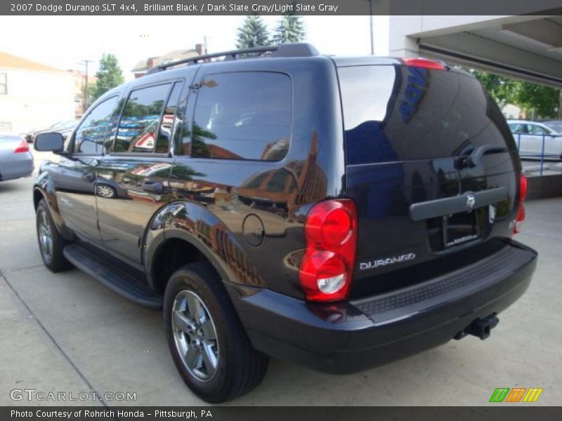 Brilliant Black / Dark Slate Gray/Light Slate Gray 2007 Dodge Durango SLT 4x4