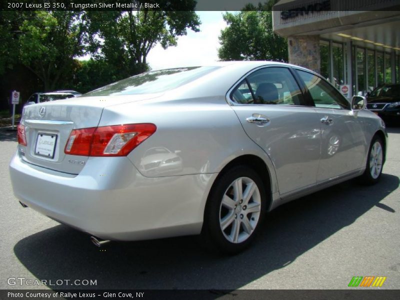 Tungsten Silver Metallic / Black 2007 Lexus ES 350