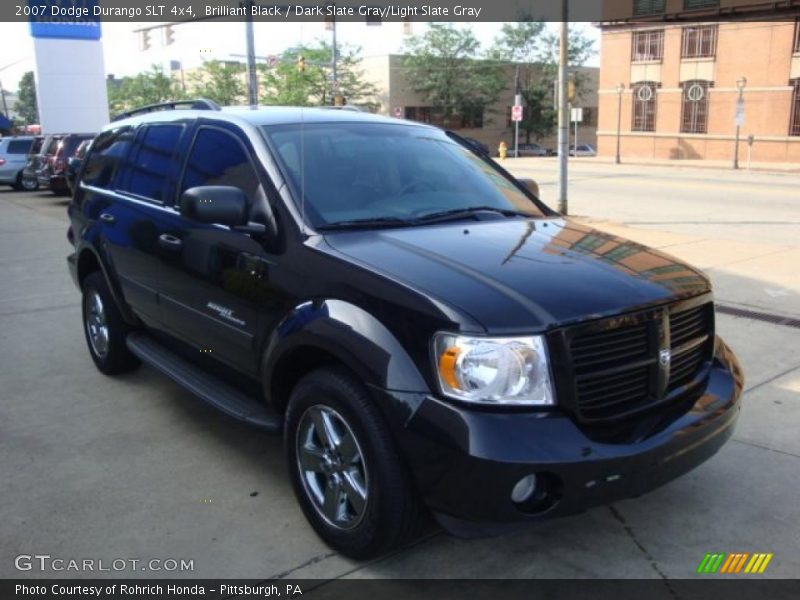 Brilliant Black / Dark Slate Gray/Light Slate Gray 2007 Dodge Durango SLT 4x4