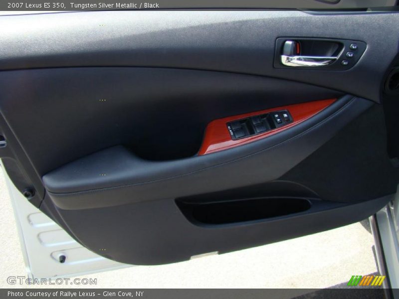 Tungsten Silver Metallic / Black 2007 Lexus ES 350