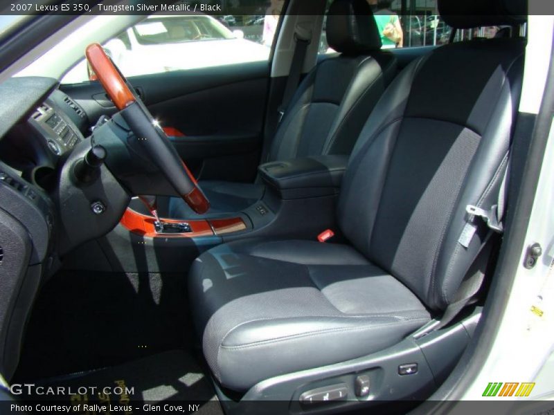 Tungsten Silver Metallic / Black 2007 Lexus ES 350