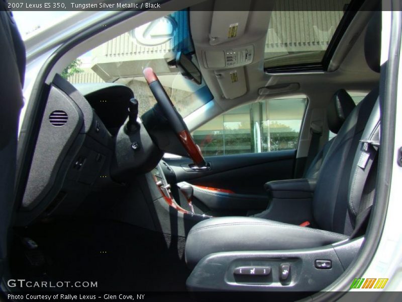 Tungsten Silver Metallic / Black 2007 Lexus ES 350