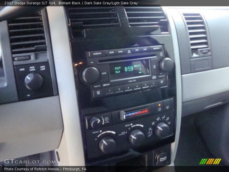 Brilliant Black / Dark Slate Gray/Light Slate Gray 2007 Dodge Durango SLT 4x4