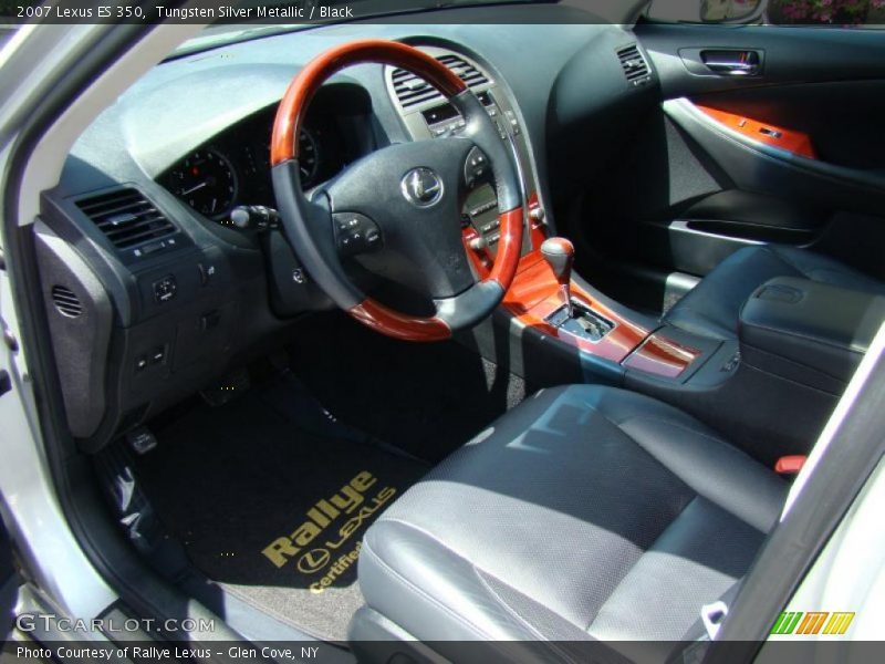 Tungsten Silver Metallic / Black 2007 Lexus ES 350