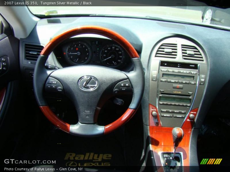 Tungsten Silver Metallic / Black 2007 Lexus ES 350