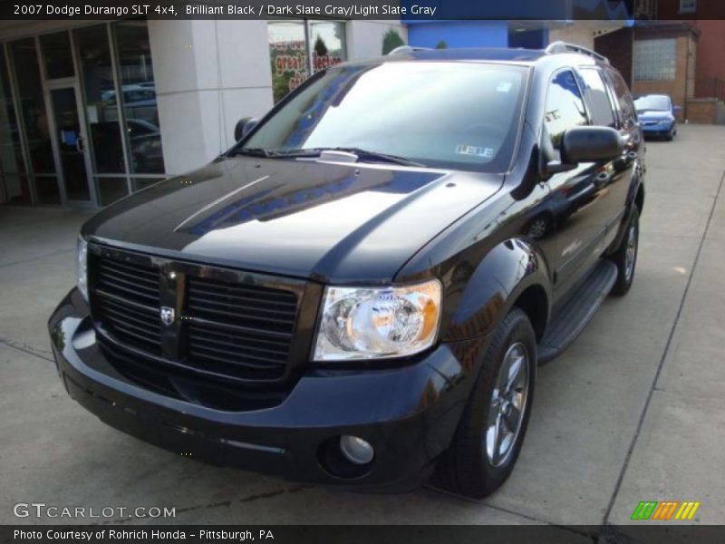 Brilliant Black / Dark Slate Gray/Light Slate Gray 2007 Dodge Durango SLT 4x4