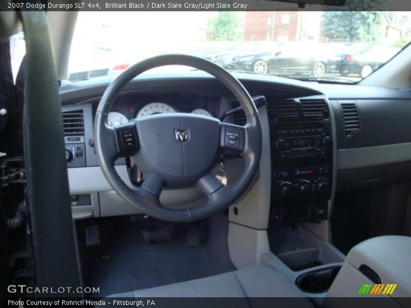 Brilliant Black / Dark Slate Gray/Light Slate Gray 2007 Dodge Durango SLT 4x4