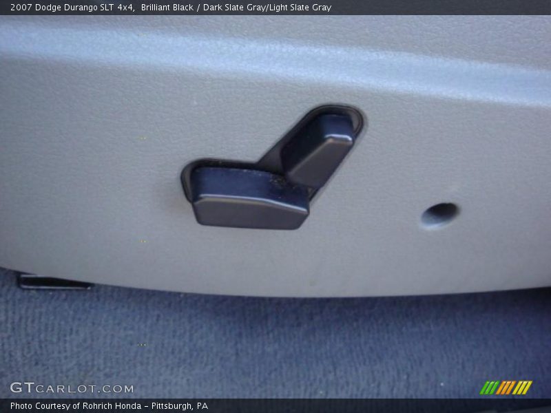 Brilliant Black / Dark Slate Gray/Light Slate Gray 2007 Dodge Durango SLT 4x4