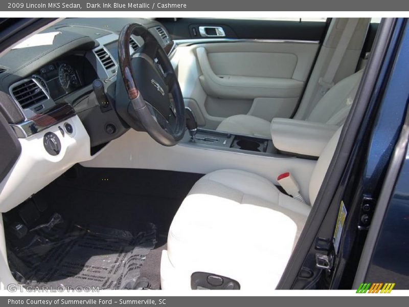 Dark Ink Blue Metallic / Cashmere 2009 Lincoln MKS Sedan