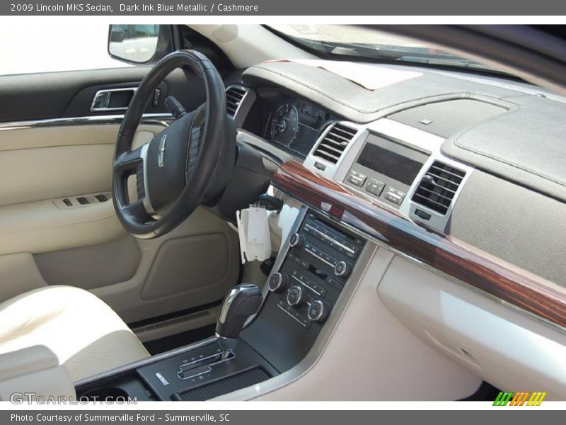 Dark Ink Blue Metallic / Cashmere 2009 Lincoln MKS Sedan