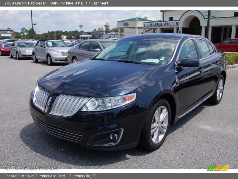 Dark Ink Blue Metallic / Cashmere 2009 Lincoln MKS Sedan