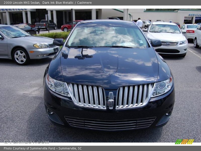 Dark Ink Blue Metallic / Cashmere 2009 Lincoln MKS Sedan