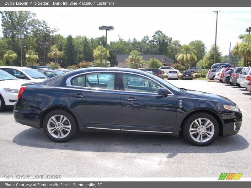 Dark Ink Blue Metallic / Cashmere 2009 Lincoln MKS Sedan