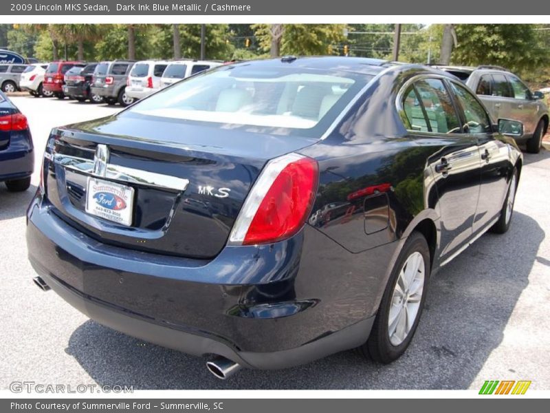 Dark Ink Blue Metallic / Cashmere 2009 Lincoln MKS Sedan