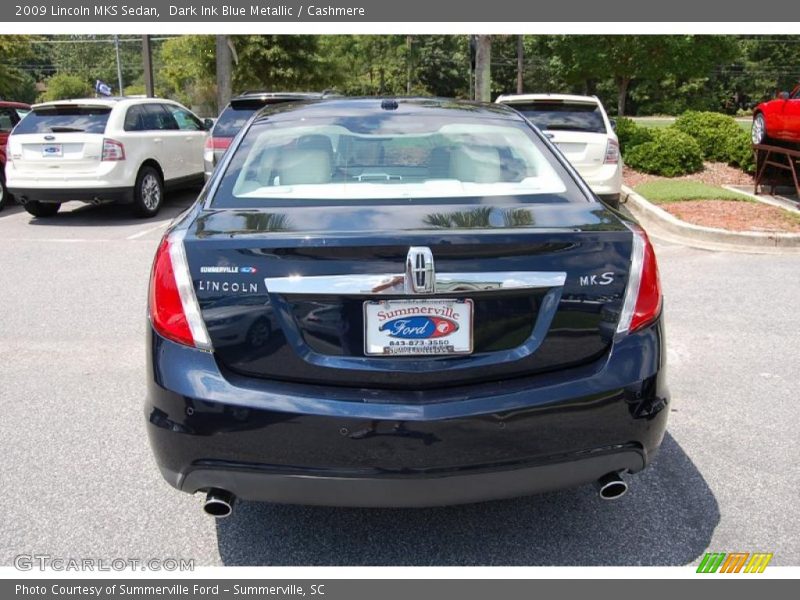 Dark Ink Blue Metallic / Cashmere 2009 Lincoln MKS Sedan