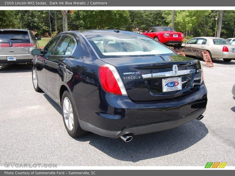 Dark Ink Blue Metallic / Cashmere 2009 Lincoln MKS Sedan