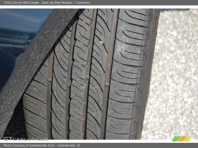 Dark Ink Blue Metallic / Cashmere 2009 Lincoln MKS Sedan