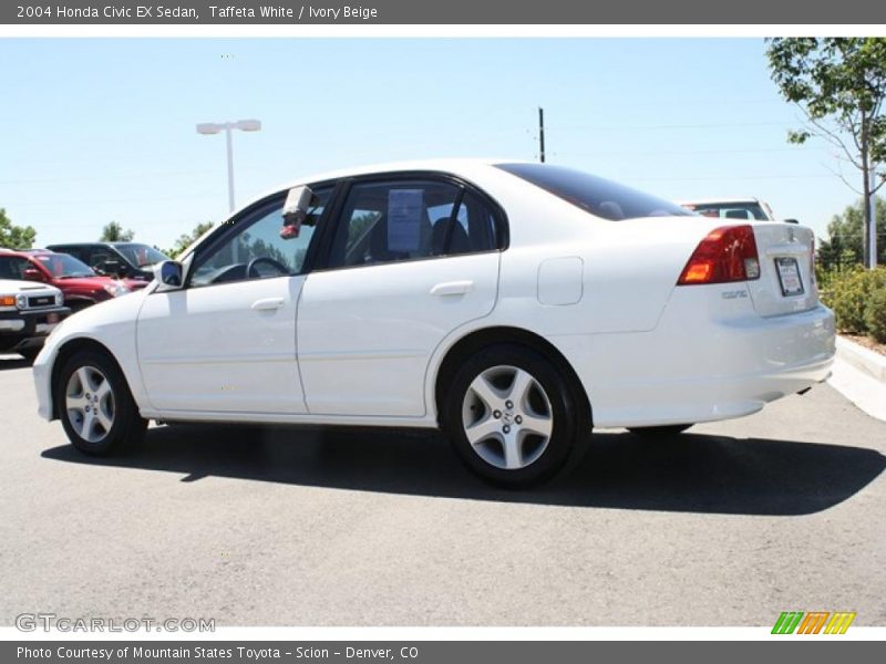 Taffeta White / Ivory Beige 2004 Honda Civic EX Sedan