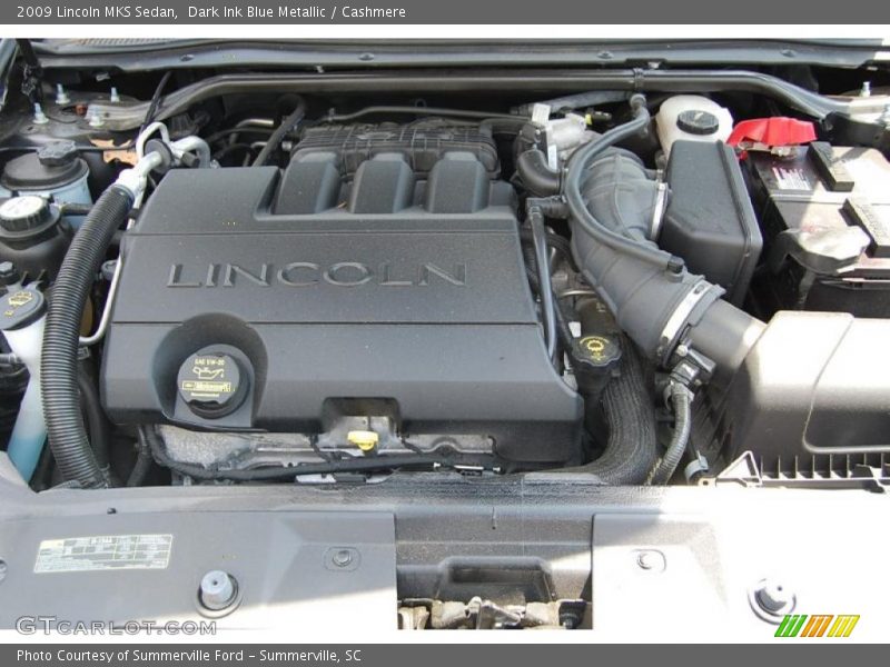 Dark Ink Blue Metallic / Cashmere 2009 Lincoln MKS Sedan