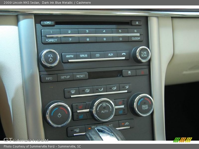 Dark Ink Blue Metallic / Cashmere 2009 Lincoln MKS Sedan
