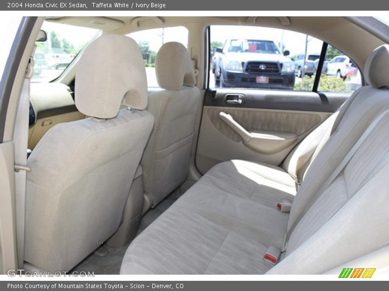 Taffeta White / Ivory Beige 2004 Honda Civic EX Sedan