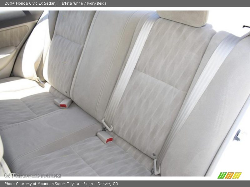 Taffeta White / Ivory Beige 2004 Honda Civic EX Sedan