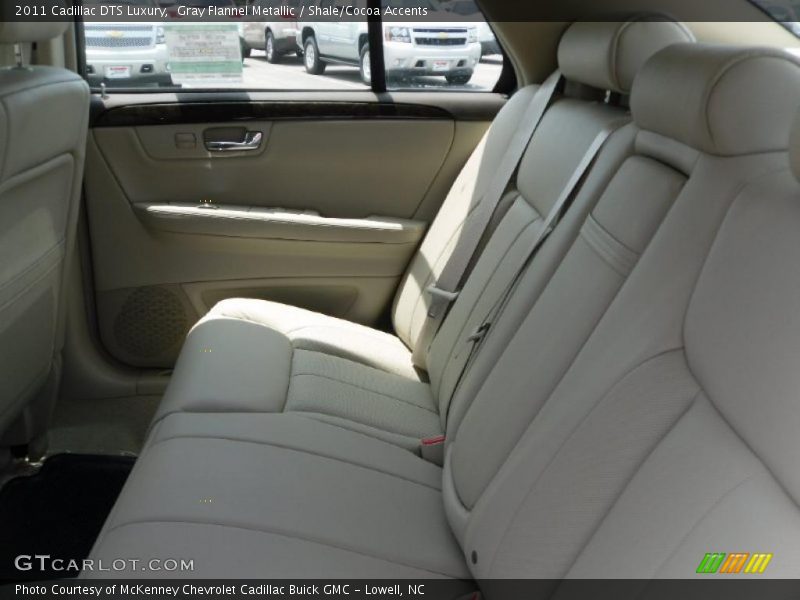 Gray Flannel Metallic / Shale/Cocoa Accents 2011 Cadillac DTS Luxury