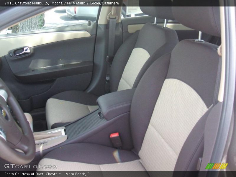 Mocha Steel Metallic / Cocoa/Cashmere 2011 Chevrolet Malibu LS