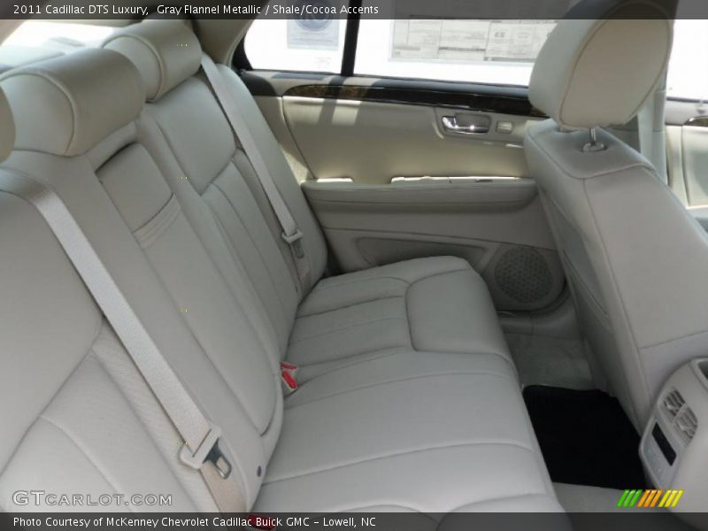 Gray Flannel Metallic / Shale/Cocoa Accents 2011 Cadillac DTS Luxury
