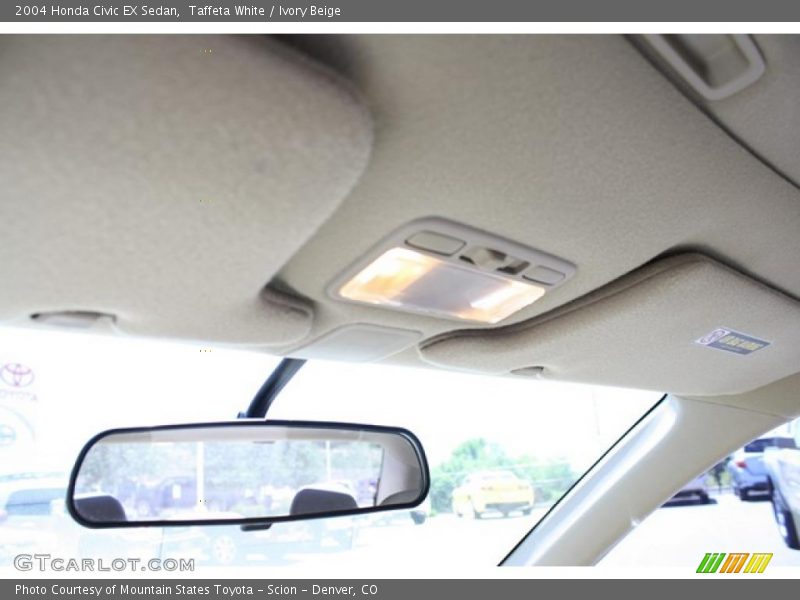 Taffeta White / Ivory Beige 2004 Honda Civic EX Sedan