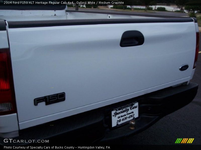 Oxford White / Medium Graphite 2004 Ford F150 XLT Heritage Regular Cab 4x4