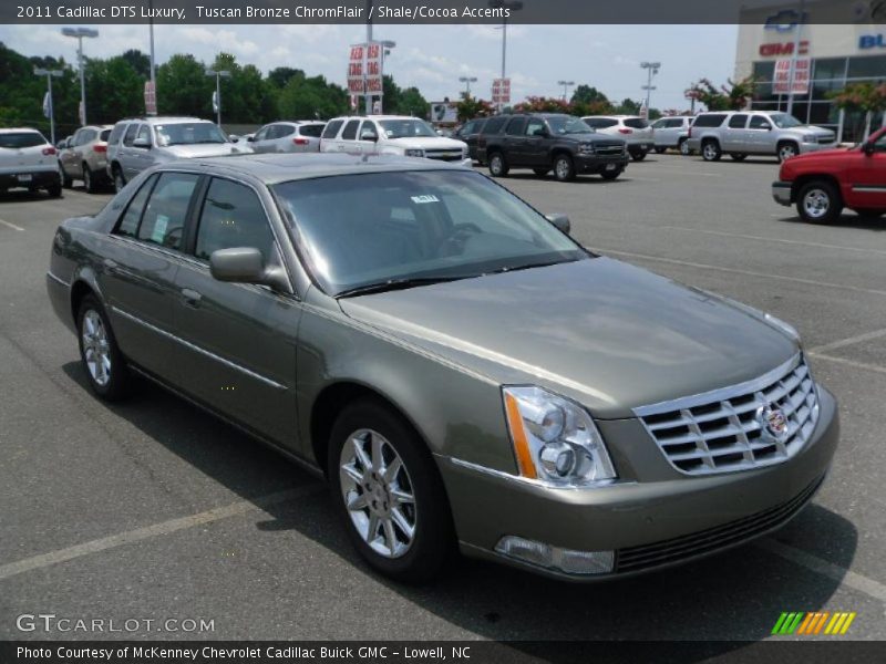 Tuscan Bronze ChromFlair / Shale/Cocoa Accents 2011 Cadillac DTS Luxury