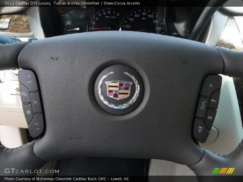Tuscan Bronze ChromFlair / Shale/Cocoa Accents 2011 Cadillac DTS Luxury