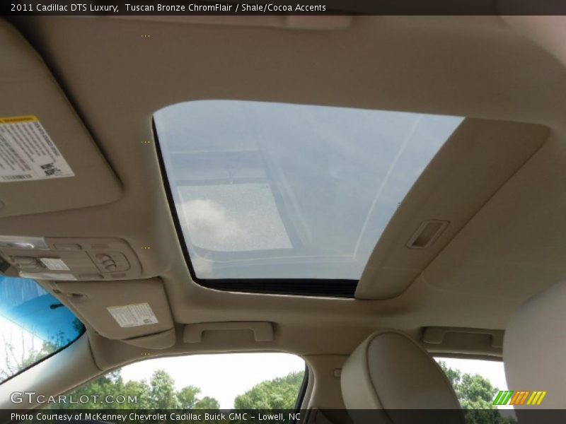 Tuscan Bronze ChromFlair / Shale/Cocoa Accents 2011 Cadillac DTS Luxury