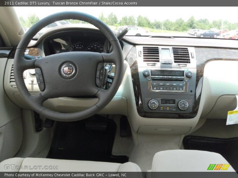 Tuscan Bronze ChromFlair / Shale/Cocoa Accents 2011 Cadillac DTS Luxury
