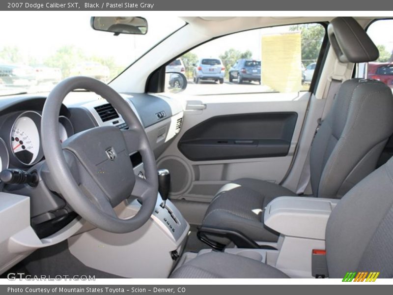 Black / Pastel Slate Gray 2007 Dodge Caliber SXT