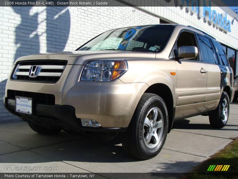 Desert Rock Metallic / Saddle 2006 Honda Pilot EX-L 4WD