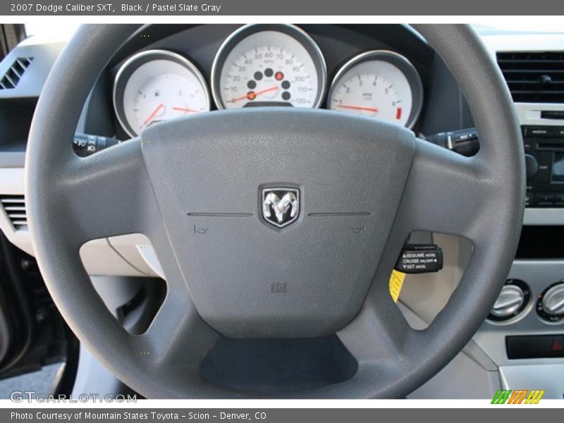 Black / Pastel Slate Gray 2007 Dodge Caliber SXT
