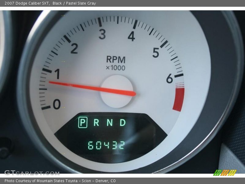 Black / Pastel Slate Gray 2007 Dodge Caliber SXT