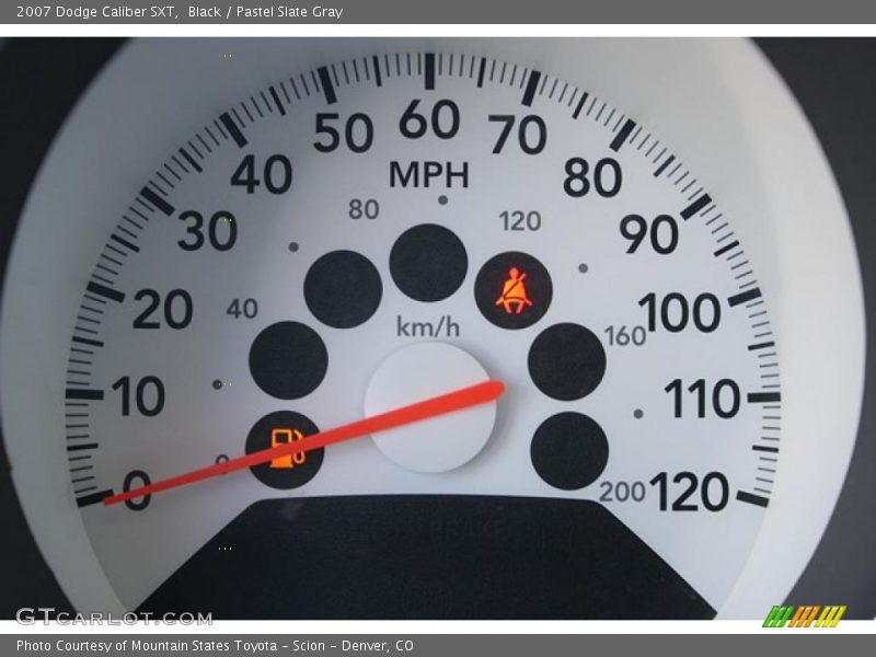 Black / Pastel Slate Gray 2007 Dodge Caliber SXT