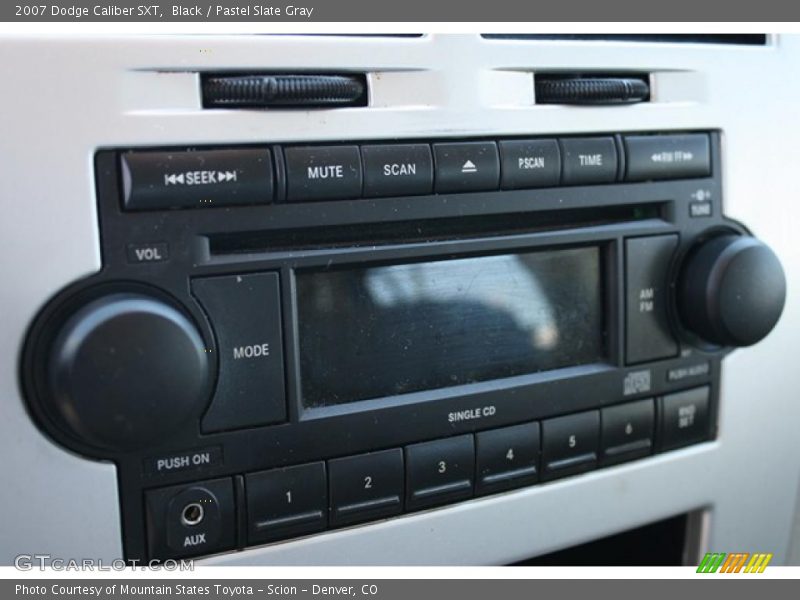 Black / Pastel Slate Gray 2007 Dodge Caliber SXT