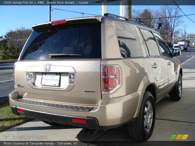 Desert Rock Metallic / Saddle 2006 Honda Pilot EX-L 4WD